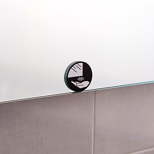 The Bath People Newark Infrared Sensor Demister Pad Low Energy LED Wall Mounted Bathroom Mirror 650 x 1200mm