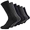 Cob Stallion- Men’s Socks 6–11 UK – Breathable Assorted Crew Socks for Everyday Comfort | Soft, Durable, Moisture-Wicking Cotton-Rich Socks (Assorted 6 pairs)