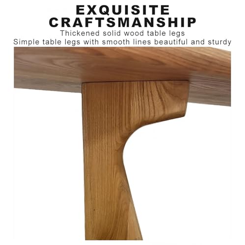 Mesa consola de acento estrecha de madera para sala de estar y pasillo moderno 7