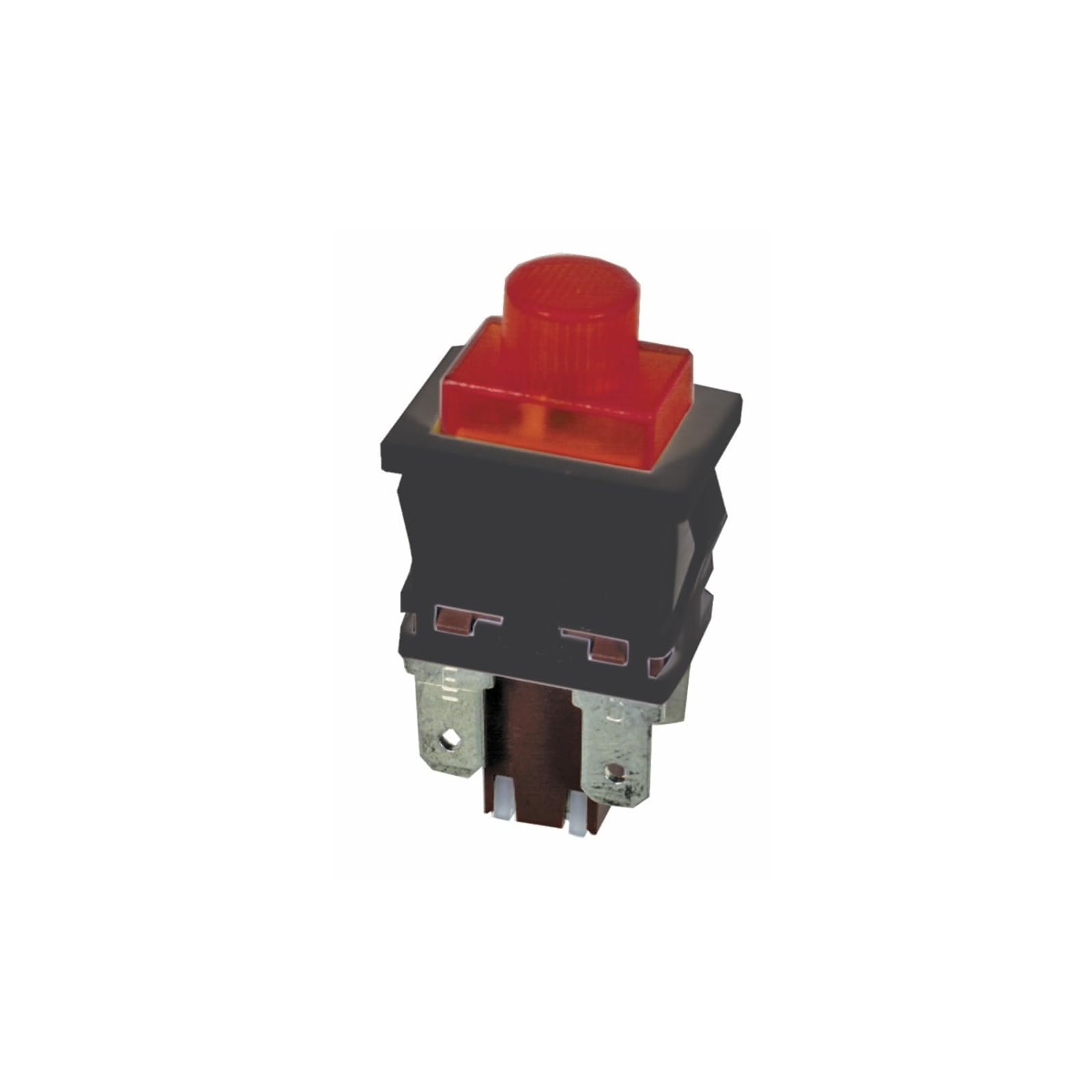 LUTH Premium Profi Parts Interruptor de botón 1 compartimento rojo (sustituye al amarillo) para dispositivo de agua caliente