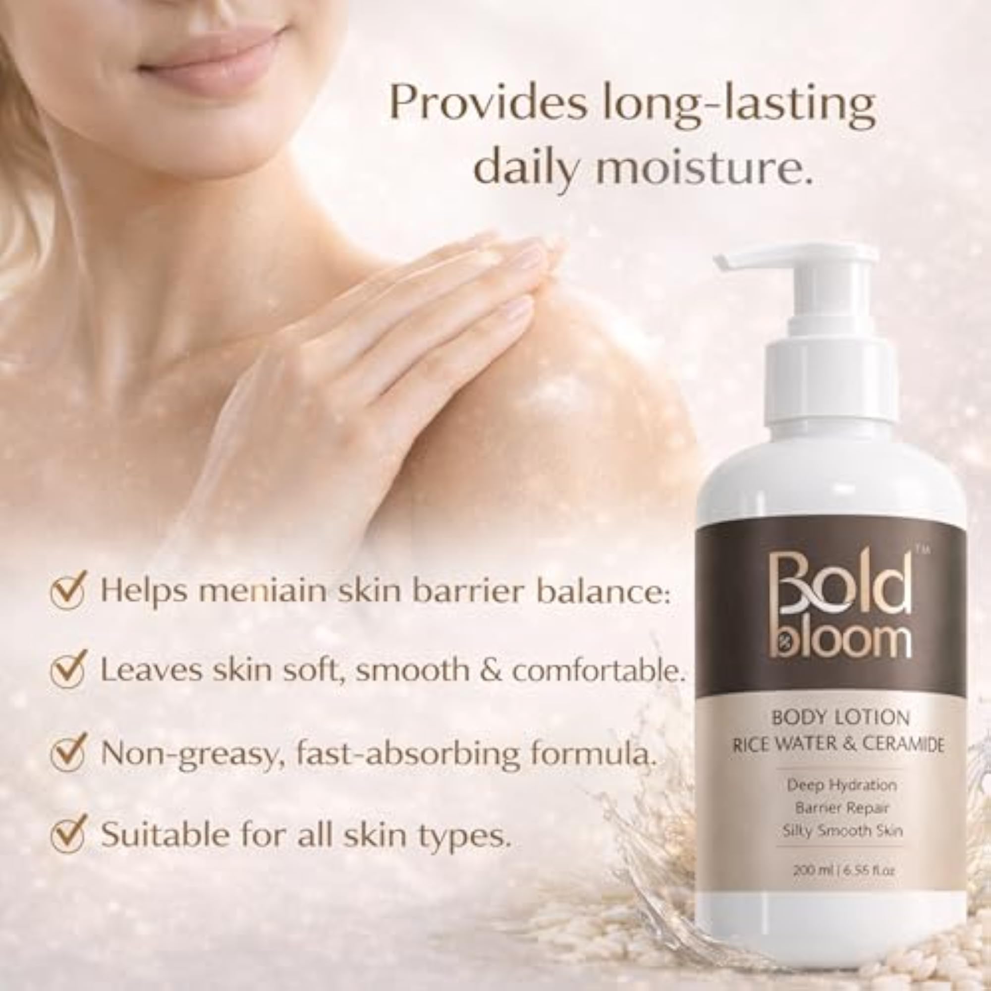 Rice Water & Ceramide Moisturizer