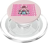 Womens Pink Coquette Bow Circus Carnival Gifts