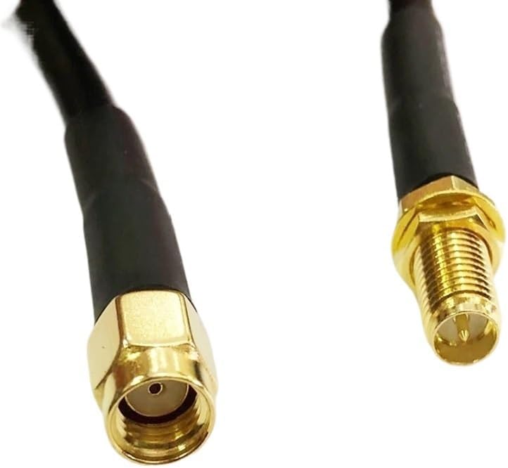 RP-SMA オス - RP-SMA メス ピンコネクタ 同軸 同軸ケーブル LMR195 50オーム 50cm 1m 2m 300