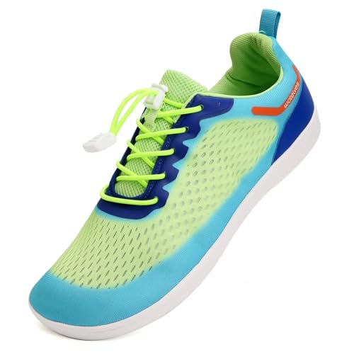 WateLves Wide Water Shoes Mens Womens Beach-Swim-Aqua-Barefoot Shoes Breathable & Non-Slip & Optimal Relaxation Walking Sneakers