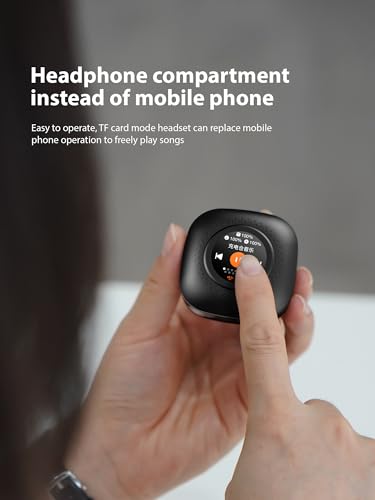 Image of Sleep Headphones, Invisible Sleep Earbuds for Side Sleepers,Small Comfortable Fit Noise Blocking,Bluetooth 5.3 Wireless Earbuds with Smart Touch Screen Case, Ear Buds for Sleeping - Black