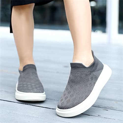 Baby Toddler Girl Boy Slip On Elastic Senaker Shoe Dress Shoes Soft Rubber Sole First Walker Shoes Wedding Dress Shoes Grey #TOP1
