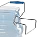 San Jamar Saf-T-Ice Ice Tote with Ice Machine Hanger for Bars, Restaurants, Kitchens, And Fast Food, Polycarbonate, 6 Gallons, Blue, (Pack of 2)