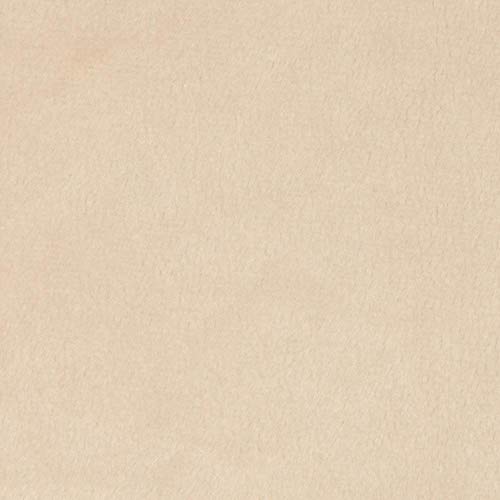 Shannon Fabrics Shannon Minky Solid Cuddle 3 Beige Fabric By The Yard