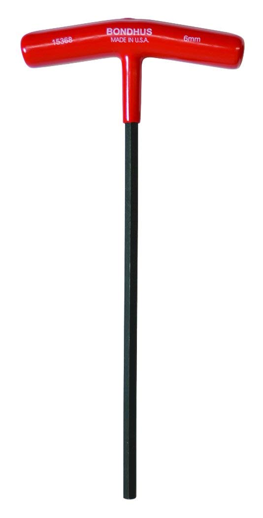 Bondhus Multi 6Mm T-Handle Hex Driver 9", 6Mm, 15368