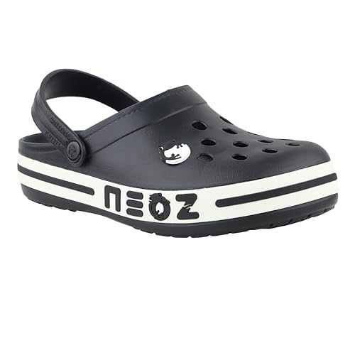 Image of Neoz Men's LEVIREX Casual Sliders | Grip & Bounce with 40% Less Pressure | Lightweight & Comfortable