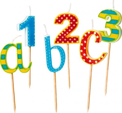 Preisvergleich Produktbild Kerzen für den Schulanfang, Menge: 6 (Neu)