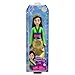 Mattel Disney Princess Toys, Mulan Fashion Doll, Sparkling Look with Black Hair, Brown Eyes & Hair Accessory, Inspired by the Movie Mulan