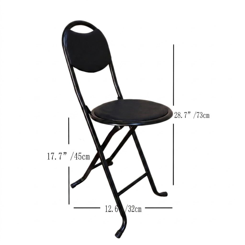 AVIREX 未使用 FOLDING CHAIR Maraxis Foldable Chair Metal Frame with Padded Seat and Backrest