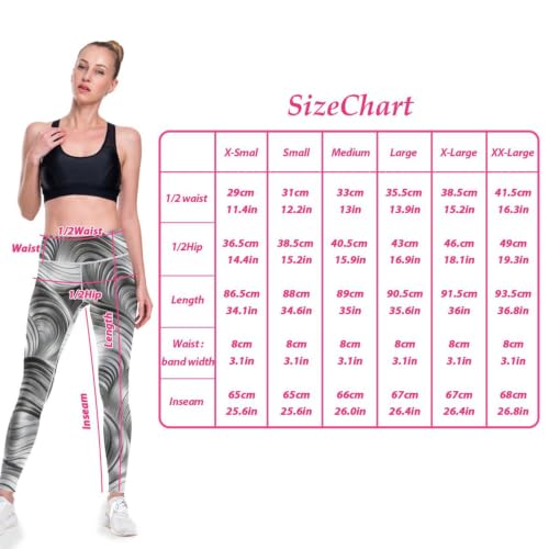 Leggings de yoga para mujer en terciopelo plateado premium, mallas de cintura alta de la XS a XXL 7