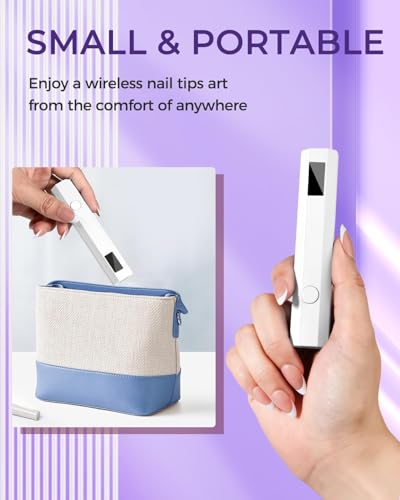Image of Professional UV /LED Nail Lamp, UV Light for Gel Nails, Quick-Dry UV Light for Nails, Gel Polish, Nail Tips, Poly Gel Extension Resin, Manicure,Soft Gel Tips, Nail Dryer, DIY Nail Art