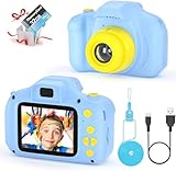 Kids Camera,1080P HD Kids Digital Camera for Toddler 2.0 inch Screen 32GB SD Card Children Camera for 3 4 5 6 7 Year Old Boys Girls Birthday C3