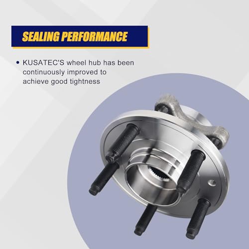 KUSATEC 513275 Front/Rear Wheel Hub & Bearing Assembly Compatible with Ford Edge 2011-2014/Flex 2009-2018/Taurus 2010-2019, Lincoln MKS 2009-2016/MKT 2010-2019/MKX 2011-2015, 5 Lugs w/ABS by KUSATEC - Image 5