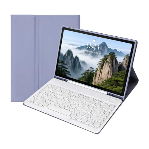 Coque clavier Samsung Galaxy Tab S11 pour ne plus perdre votre S Pen violet