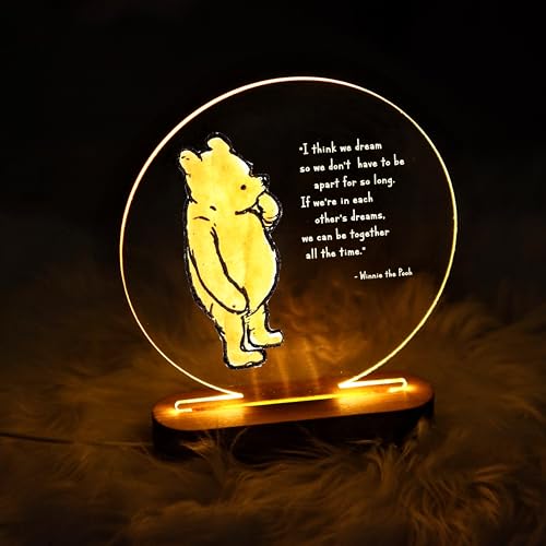 Lámpara de noche Winnie The Pooh para niños miniatura 3