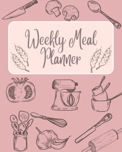 Weekly Meal Planner: Rustic Planner - 52 Weeks of Meal Planning with Shop my Kitchen First and Grocery Shopping Lists