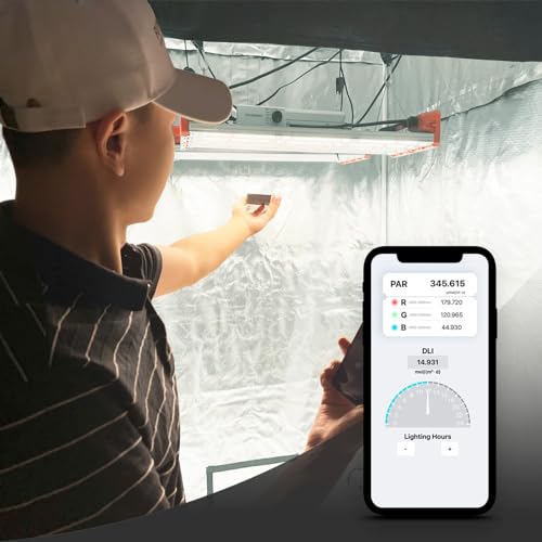 image for VABIRA VBR-100 Quantum PAR Meter 6000umol/(㎡s),Full Spectrum,Show Re