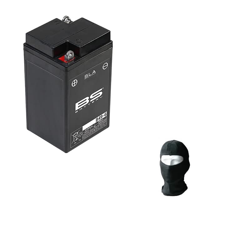 DESCRIZIONE E CARATTERISTICHE PRODOTTO: BATTERIA BS B49-6 sla PRECARICATA SIGILLATA -BATTERIA PRONTA PER L’UTILIZZO, COMPLETA, BISOGNA SOLO MONTARLA, GIA’ CARICA!! -Sigillata/ermetica, -precaricata (attivata in fabbrica - Factory Activated) -6 Volt 10,5 Ah ampere -dimensioni: 91x83x159 mm - Tipo Tecnologia SLA - Capacity 10hr (Ah): 10 - Capacity 20hr (Ah): 10.5 - CCA (A): 80 - Polarity: 1111 - Terminal: BB -NEL TITOLO INDICHIAMO IL MODELLO SPECIFICO PER LA TUA MOTO, SCOOTER O Q