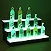 WGYCXJL Portabottiglie a LED in Acrilico Espositore Luminoso a gradini Home Bar Espositore per Bottiglie di liquori per Birra Scaffale per Bottiglie Illuminato Commerciale con Telecomando
