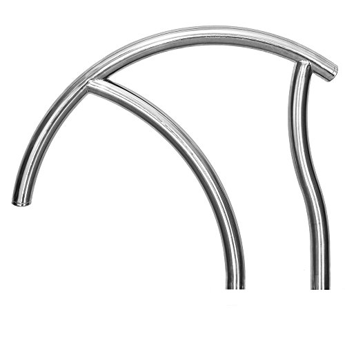 Inter-Fab DR-G3DE065-SINGLE Designer Economy Stainless Steel Pool Grab Rail Ladder (Single)