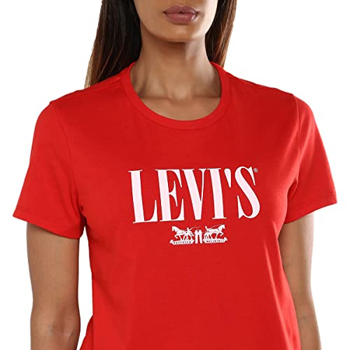 Image of Levi's Women's Brand Logo Crew Neck T-Shirt
