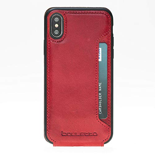 Preisvergleich Produktbild Bouletta Lederhülle, für iPhone 7, Cognacbraun