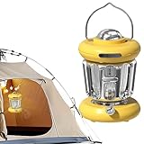 Camping Lights & Lanterns - Outdoor Camping Linternas - Outdoor Portable Lights | Handheld Camping Lantern | Bright Camping Lights Lamp | Vintage Recargable Survival Tools for Camping