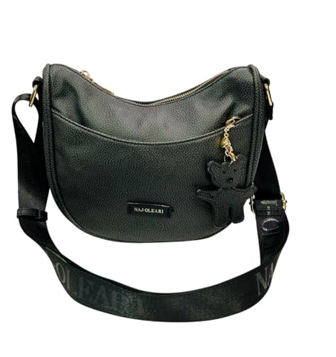 DIMENSIONI: Borsa a tracolla compatta che misura 18 cm di altezza, 24 cm di larghezza e 10 cm di profondità, perfetta per l'uso quotidiano