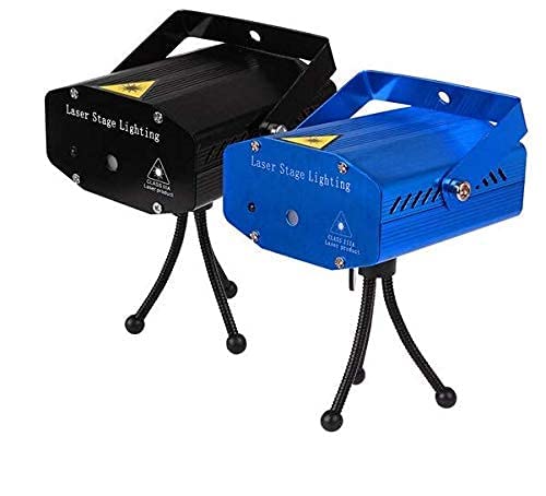 Smars® Stage Lighting Sound Activated Party Laser Light 6 Design