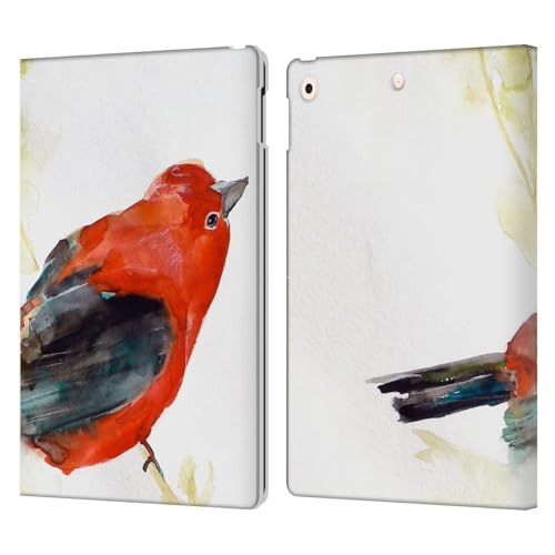 Housse en cuir premium Mai Autumn Septembre Oiseaux iPad 10.2