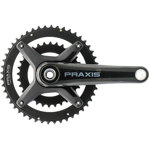 Pédalier carbone Praxis Zayante S M30 rigidité maximale en côte
