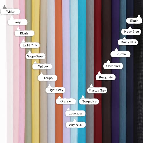 Lecloud Sky Blue Sheer Curtains 96 Inches Long 2 Panels, Light Filtering Voile Solid Air Curtains, Transparent Farmhouse Decor with Dual Rod Pocket for Dining Room Bedroom, Each 42" W x 96" L - Image 8