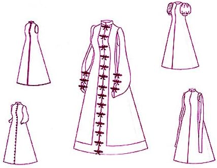 1500-1630 Spanish Loose Gown Pattern