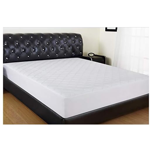 Allrange Breathable Coolmax Quilted Mattress Pad, Coolmax and Cotton Fabric Cover, Snug Fit Stretchy to 18" Deep Pocket, Polyester Fill, Mattress Protector, King