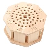 SEWACC Porte-outils En Cuir Support En Bois Pour Articles En Cuir Pour Lartisanat De Sculp...