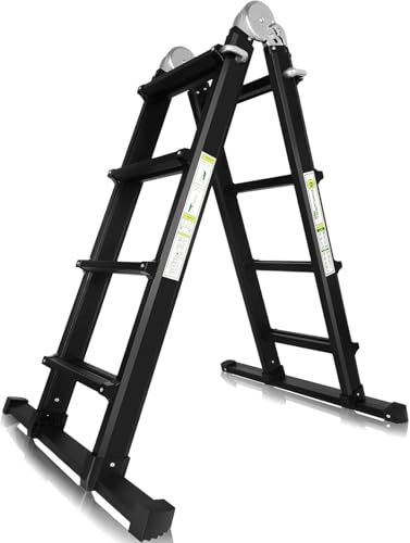 3 9m Sprossen Aluleiter Mehrzweckleiter 4x4 Teleskopleiter Multifunktionsleiter Aluleiter Klappleiter Anlegeleiter Bockleiter Schiebeleiter