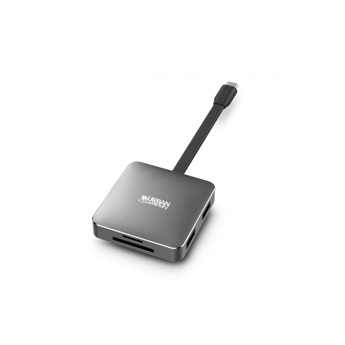 Type-​C Station Travel 1X USB-​A 3.0 VGA/​HDMI 4K SIDEREAL Gray