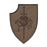 US Seals devgru Silver Squadron DEVGRU ST6 NSWDG ACU Morale Touch Fastener Patch (Coyote Brown)
