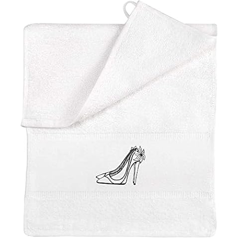 Floral Stiletto Heels Guest Towel Cover