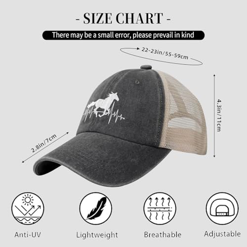 Gorra de béisbol cowboy vintage ajustable para mujer miniatura 5