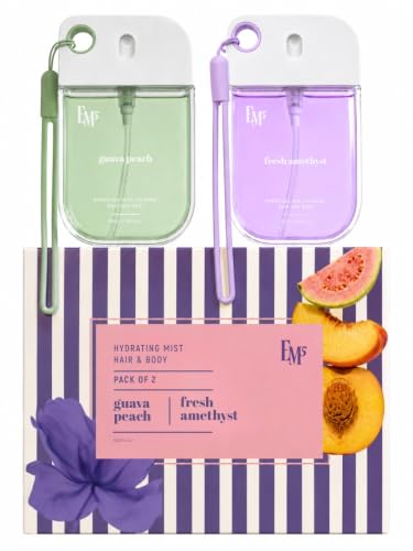 Image of EM5 Hair & Body Mist Set of 2 | Fruity Floral | Hydrating Mist For Women