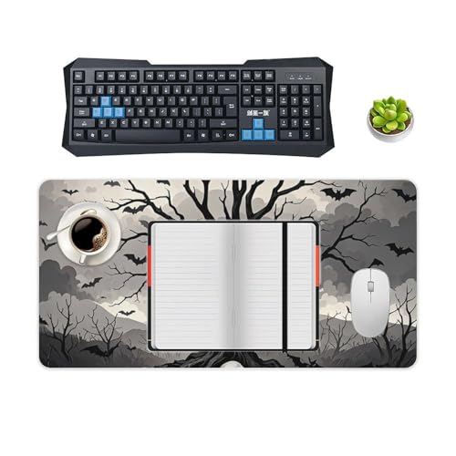 Desk Pad Protector 24x12 pulgadas Alfombrilla extendida para escritorio miniatura 4