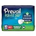 Prevail Per-Fit 360 Degree Maximum Plus Absorbency Incontinence Briefs, Size 1, 96-Count