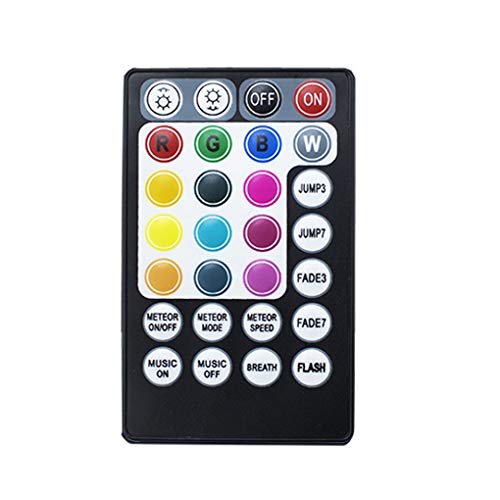 Image of AZIMOM 28keys Remote Control of Music Mode(NOT Twinkle) Fiber Optic Light Source & Meteor Shooting Light Kits