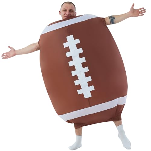 JOYBRO Inflatable Rugby Ball Costume for Adults