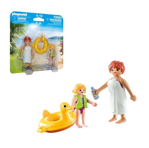 PLAYMOBIL Family Fun 70690 DuoPack Aqua Park Badegäste, Ab 4 Jahren